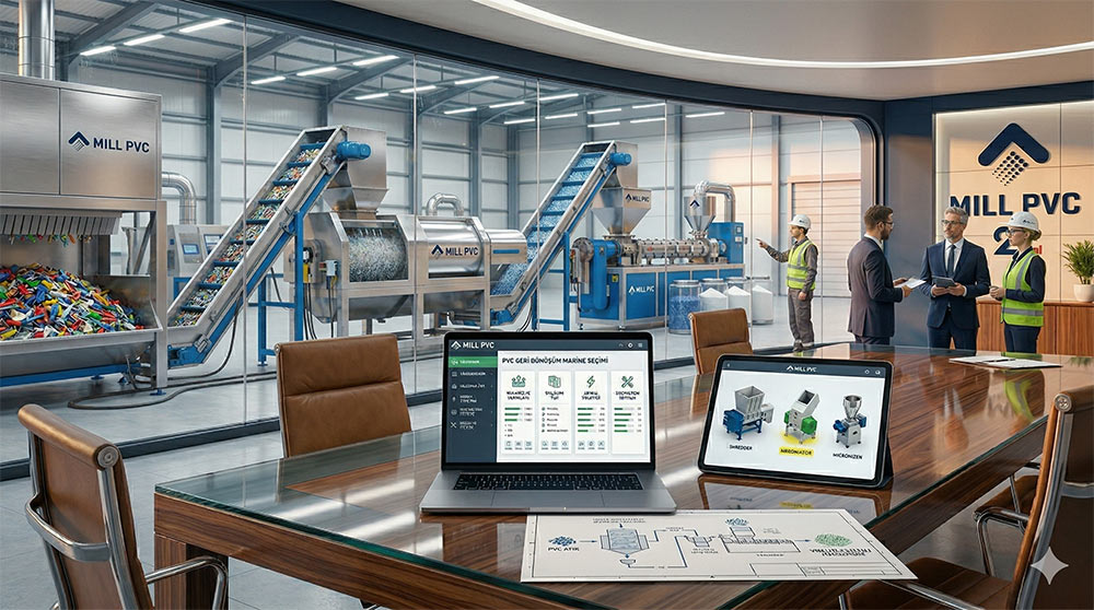 PVC Geri Dönüşümünde Doğru Makine Seçiminin Önemi 
